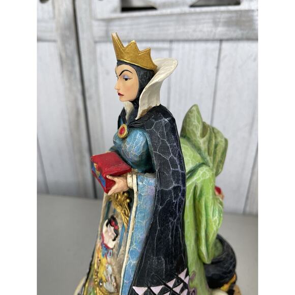Jim Shore Walt Disney Enesco Wicked Witch Snow White Large Figure Vintage - Picture 5 of 11